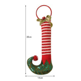 Maxbell Christmas Picks Elf Legs Boot Whimsical Decorations for Christmas Tree