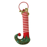 Maxbell Christmas Picks Elf Legs Boot Whimsical Decorations for Christmas Tree