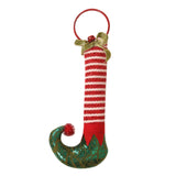 Maxbell Christmas Picks Elf Legs Boot Whimsical Decorations for Christmas Tree