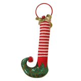 Maxbell Christmas Picks Elf Legs Boot Whimsical Decorations for Christmas Tree