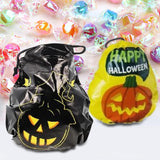Maxbell 72Pcs Halloween Candy Bag Snack Packing Drawstring Goody Bags Packs