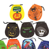 Maxbell 72Pcs Halloween Candy Bag Snack Packing Drawstring Goody Bags Packs