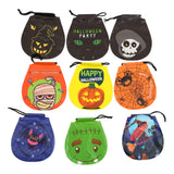 Maxbell 72Pcs Halloween Candy Bag Snack Packing Drawstring Goody Bags Packs