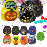 Maxbell 72Pcs Halloween Candy Bag Snack Packing Drawstring Goody Bags Packs