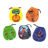 Maxbell 72Pcs Halloween Candy Bag Snack Packing Drawstring Goody Bags Packs