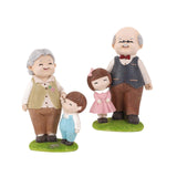 Maxbell Nordic People Figurines Resin Lifelike Art Gifts for Decor Landscape Office