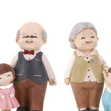 Maxbell Nordic People Figurines Resin Lifelike Art Gifts for Decor Landscape Office
