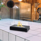 Maxbell Tabletop Bioethanol Fireplace Fire Bowls Pot for Living Room Parties