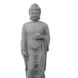 Maxbell Small Buddha Statue Meditation Gift Standing Craft Porch Garden Home