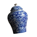 Maxbell Ancient Chinese Style Creative Porcelain Ginger Jar Airtight Lid Storage Jar
