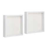 Maxbell Object Frame 3D Picture Frame for Filling for Wall Decor Exhibition Office White