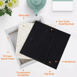 Maxbell Object Frame 3D Picture Frame for Filling for Wall Decor Exhibition Office White