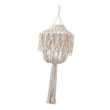 Maxbell Boho Hanging Pendant Light Cover Office Home Hand Weaved Macrame Lampshade