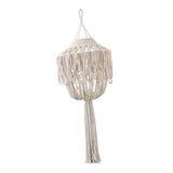 Maxbell Boho Hanging Pendant Light Cover Office Home Hand Weaved Macrame Lampshade