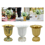 Maxbell Metal Flower Vase for Wedding Centerpiece for Birthday Living Room Party Antique Gold