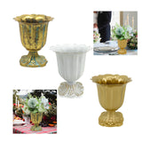 Maxbell Metal Flower Vase for Wedding Centerpiece for Birthday Living Room Party Antique Gold