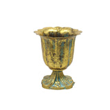Maxbell Metal Flower Vase for Wedding Centerpiece for Birthday Living Room Party Antique Gold
