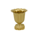 Maxbell Metal Flower Vase for Wedding Centerpiece for Birthday Living Room Party Gold