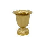 Maxbell Metal Flower Vase for Wedding Centerpiece for Birthday Living Room Party Gold