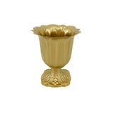 Maxbell Metal Flower Vase for Wedding Centerpiece for Birthday Living Room Party Gold