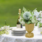 Maxbell Metal Flower Vase for Wedding Centerpiece for Birthday Living Room Party Gold