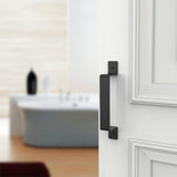 Maxbell Carbon Steel Barn Door Handle with Screws for Living Room Kitchen Shed