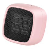 Maxbell Mini Personal Heater 800W PTC Ceramic Home Bedroom Pink