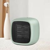 Maxbell Space Heater PTC Ceramic Portable Adjustable for Indoor Desktop Office Green