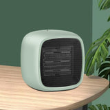 Maxbell Space Heater PTC Ceramic Portable Adjustable for Indoor Desktop Office Green