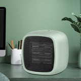 Maxbell Space Heater PTC Ceramic Portable Adjustable for Indoor Desktop Office Green