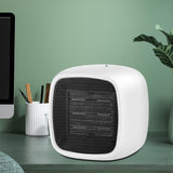 Maxbell Space Heater PTC Ceramic Portable Adjustable for Indoor Desktop Office White