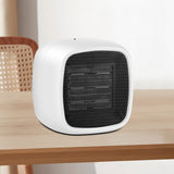 Maxbell Space Heater PTC Ceramic Portable Adjustable for Indoor Desktop Office White