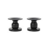 Maxbell Nordic Style Pillar Candle Holder Metal Candlestick for Dining Room Desktop