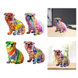 Maxbell Modern Dog Sculptures Artwork for Living Room Wine Cabinet Decoration Graffiti