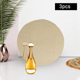 Maxbell 3x Photo Props Decorative Mirror Plate Mirror Reflection Board Reflector 10cm