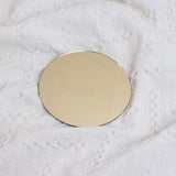 Maxbell 3x Photo Props Decorative Mirror Plate Mirror Reflection Board Reflector 14cm