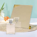 Maxbell 3x Photo Props Decorative Mirror Plate Mirror Reflection Board Reflector 14cmx21cm