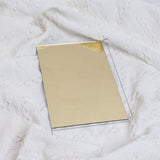 Maxbell 3x Photo Props Decorative Mirror Plate Mirror Reflection Board Reflector 14cmx21cm