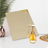 Maxbell 3x Photo Props Decorative Mirror Plate Mirror Reflection Board Reflector 14cmx21cm
