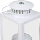 Maxbell Candle Holder Candlestick Stand Candelabra Votive Candles Decor for Hanging White