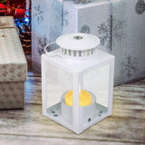 Maxbell Candle Holder Candlestick Stand Candelabra Votive Candles Decor for Hanging White