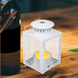 Maxbell Candle Holder Candlestick Stand Candelabra Votive Candles Decor for Hanging White