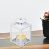 Maxbell Candle Holder Candlestick Stand Candelabra Votive Candles Decor for Hanging White