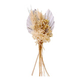 Maxbell Natural Dried Wedding Flower Livingroom Home Boho Dried Pampas Grass Bouquet Silver