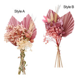 Maxbell Real Dried Palm Leaves Bouquet Leaves Dried Flower for Party Style A