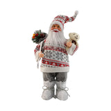 Maxbell Christmas Doll Figurine Ornaments Plush Toys Statue for Living Room