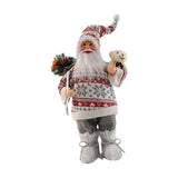 Maxbell Christmas Doll Figurine Ornaments Plush Toys Statue for Living Room
