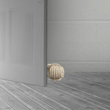 Maxbell Rope Knot Door Stop Sailors Knot Hessian Novelty Old Style for Beach House beige