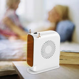 Maxbell Space Heater Household Silent for Bedroom Home Tabletop White