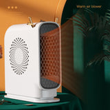 Maxbell Space Heater Household Silent for Bedroom Home Tabletop White